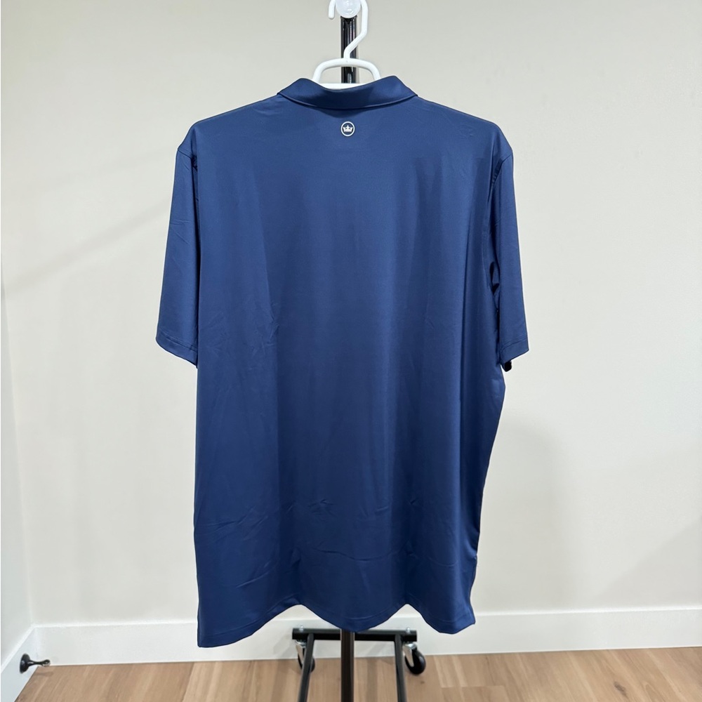 NWT Peter Millar Solid Performance Jersey Polo, S… - image 3